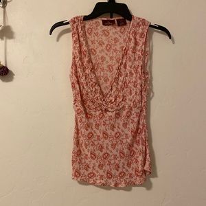 Pink Paisley top!!